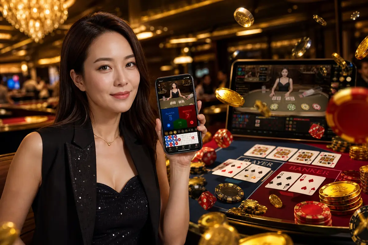 barma777 Baccarat Live ဒိုင်လာနှင့် ကစားခြင်း
